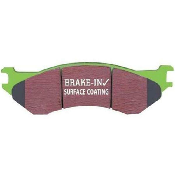 Ebc Brakes Land Rover Range SUV Truck Brake Pads, Green E35-DP62064